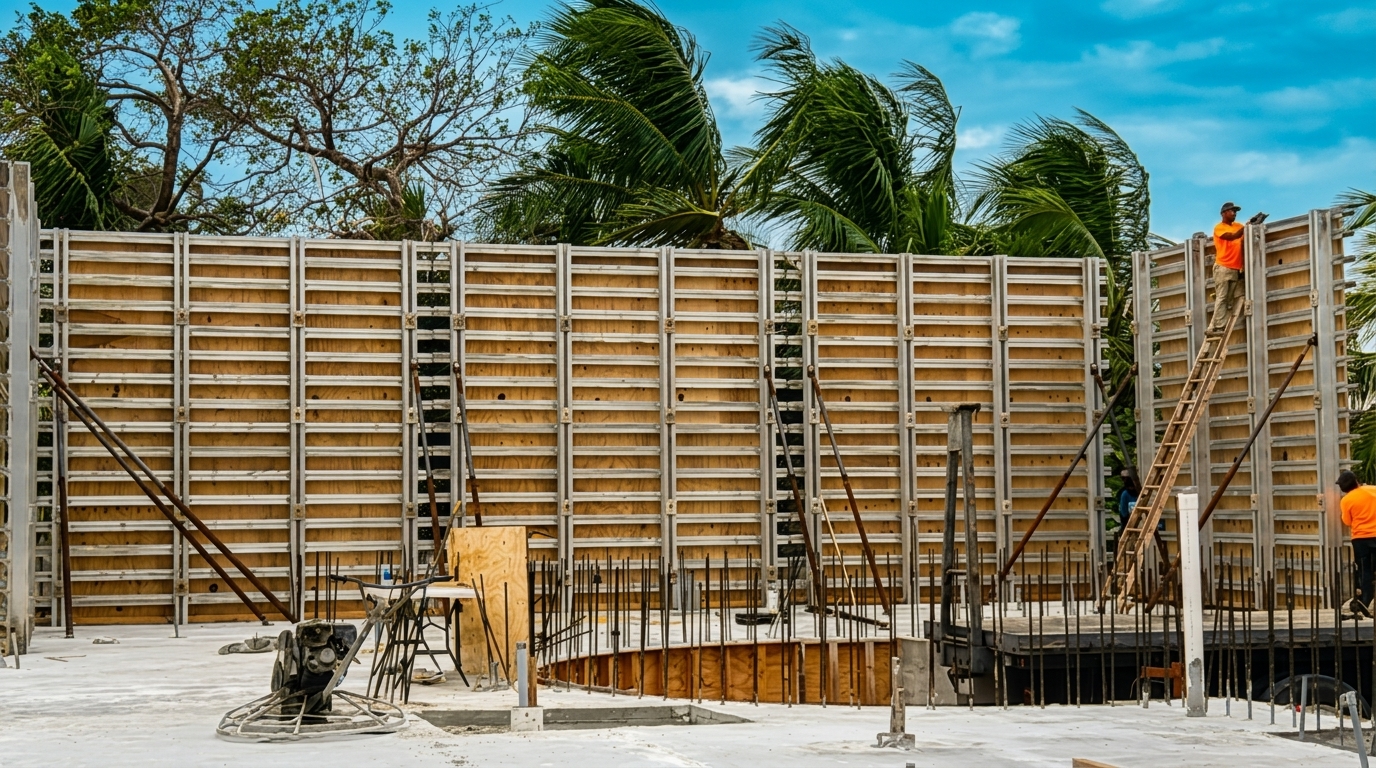 Engineered High-Wall Concrete Formwork & Structural Concrete